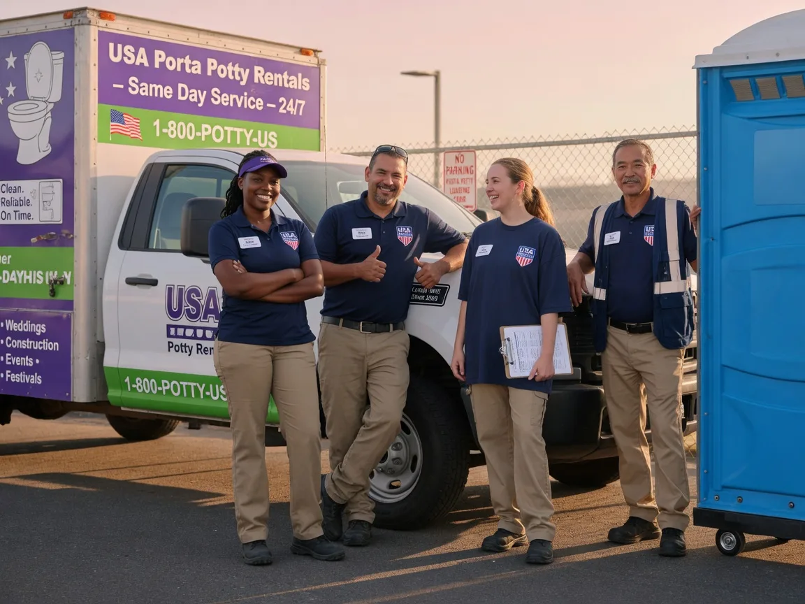 Porta Potty Rental company in Saint John, ND